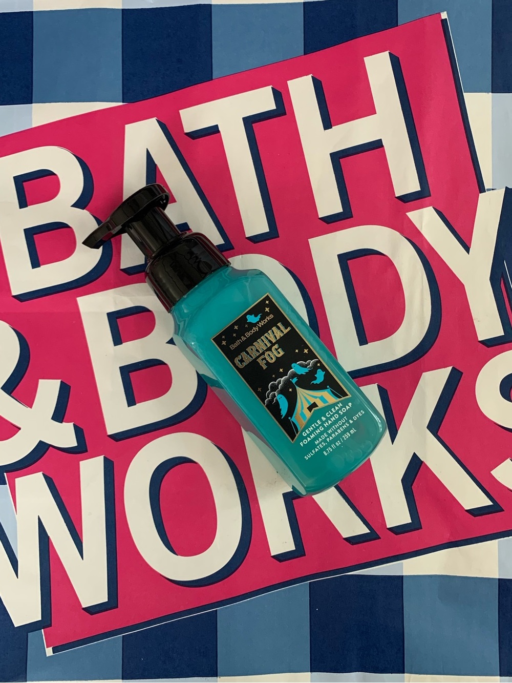 NWT Bath & Body Works Carnival Fog Foaming Hand Soap